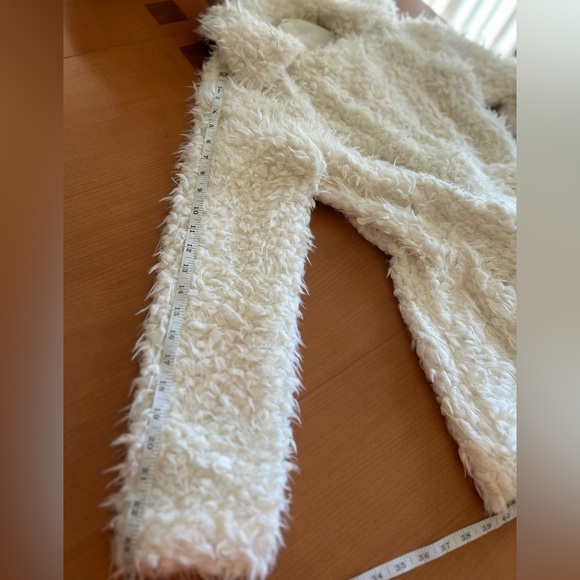 Gianni Bini Cream Teddy Faux Fur Jacket - Picture 10 of 10